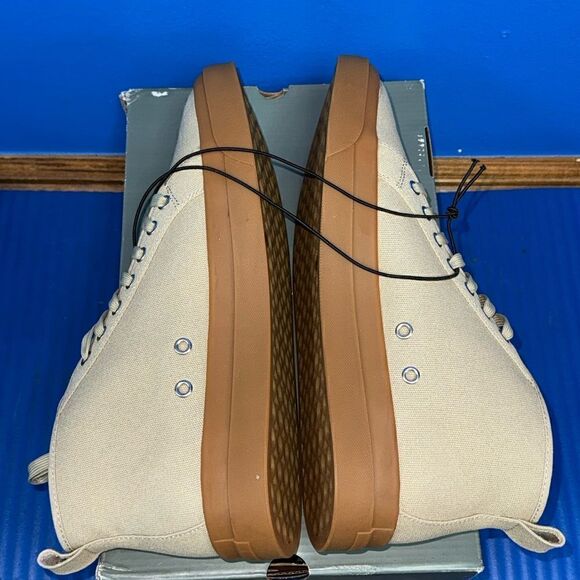 Size 11- Men’s Mutual Weave Casual Athletic Lace Up Freelon Tan Boot Shoes NEW - Picture 6 of 8